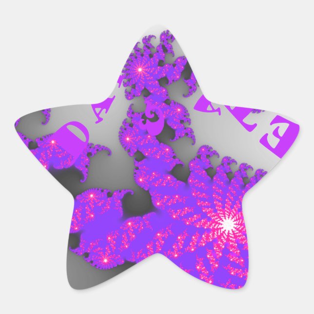 Adesivo Estrela Bons dias e uma noite melhor (Frente)