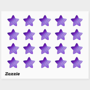 Adesivo Estrela Borboletas Encantadas Roxo Escuro