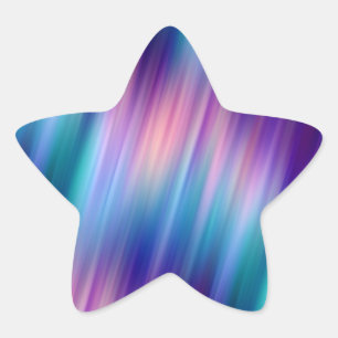 Adesivo Estrela brilho de estrelas mescladas em tons de joia :