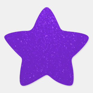 Adesivo Estrela Brilho Suave Roxo