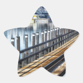 Adesivo Estrela bronx cidade de nova york edifícios rio