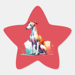 Adesivo Estrela Cachorro