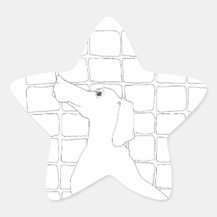 Adesivo Estrela Cachorro Original Desenho Chinês Ano de 2018 Pau 4