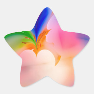 Adesivo Estrela Caixa de Presente do Grande Arco