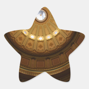 Adesivo Estrela California Capitol Dome