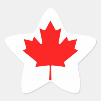 ADESIVO ESTRELA CANADÁ