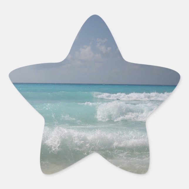 Adesivo Estrela Cancelar Waves Sticker (Frente)