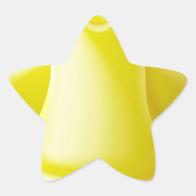 Adesivo Estrela Capacete de Segurança do Duro Amarelo (Frente)