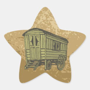 Adesivo Estrela Caravana cigana