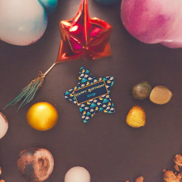 Adesivo Estrela Cartografia de Carros Multicolores