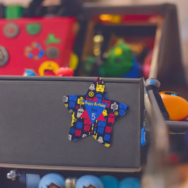 Adesivo Estrela Cartoon de Aliens Robots