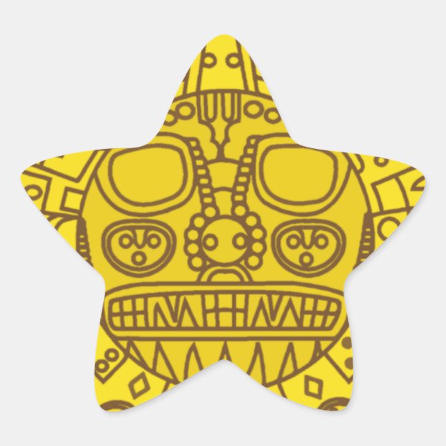 Adesivo Estrela Casaco de Armas Cuzco (Frente)