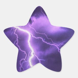 Adesivo Estrela céu lindo, trovão