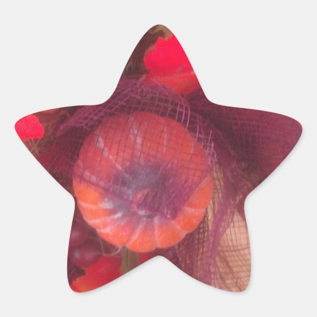 Adesivo Estrela Charme de outono de Cozy - Decor de queda e presen (Frente)