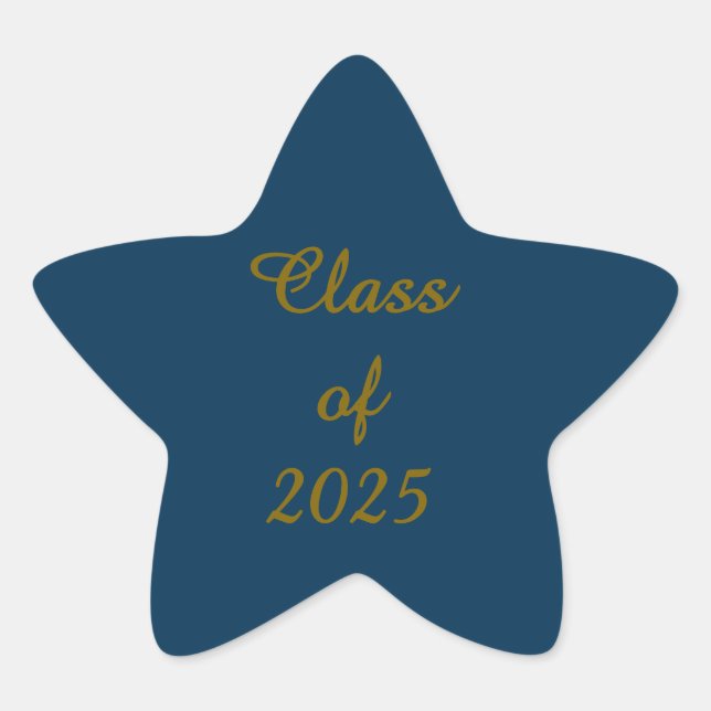 Adesivo Estrela Classe Classy de 2025 Sticker (Frente)