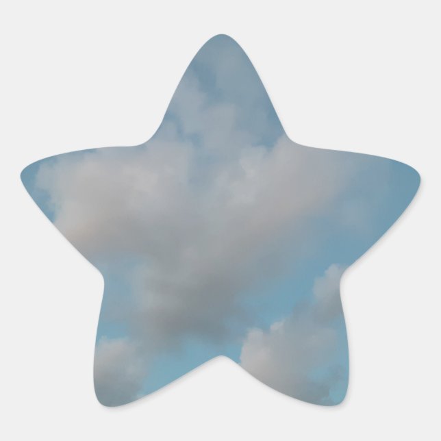 Adesivo Estrela Cloud 21 Sticker (Frente)