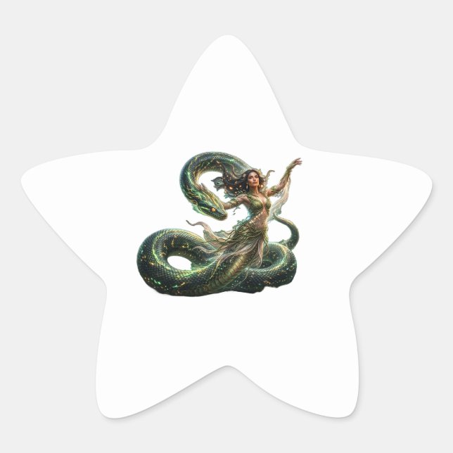 Adesivo Estrela Cobra Fêmea (Frente)
