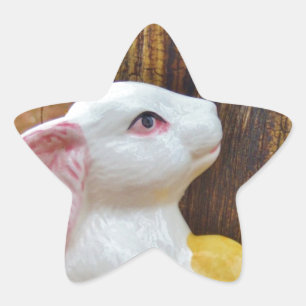 Adesivo Estrela Coelhinho da Páscoa do país
