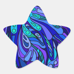 Adesivo Estrela *colher de azul Zen