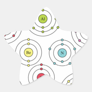 Adesivo Estrela Conchas Periódicas