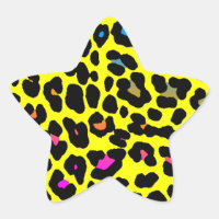 Corey Tiger 80s Manchas-Leopardo (Amarelo)