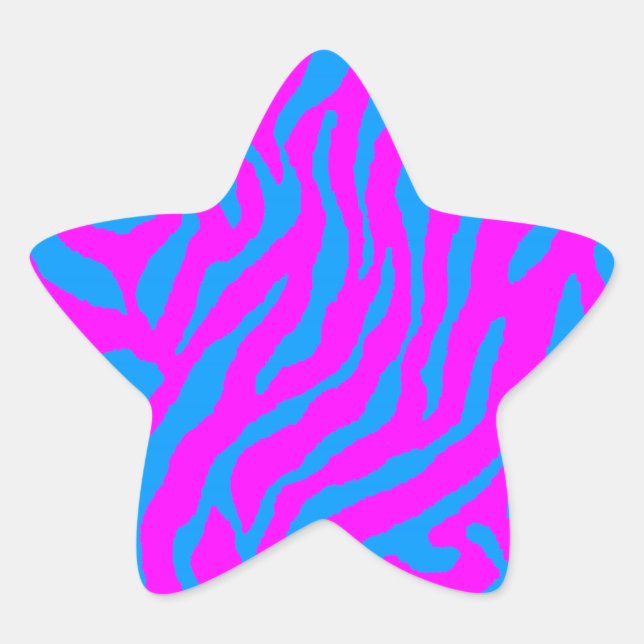 Adesivo Estrela Corey Tiger 80s Tiger Stripes (Frente)