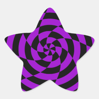 Adesivo Estrela Corey Tiger 80s Vintage Op Art