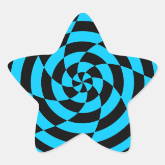 Adesivo Estrela Corey Tiger 80s Vintage Op Art