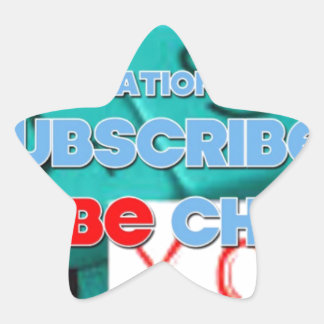 Adesivo Estrela Criationartista7 Canal Youtube 326