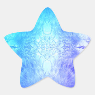 Adesivo Estrela cristal de gelo