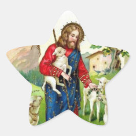 Adesivo Estrela Cristo O Pastor