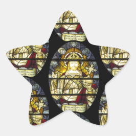 Adesivo Estrela Cristo religioso do Rei Espancado