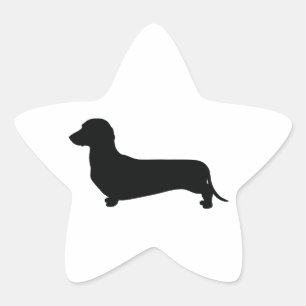 Adesivo Estrela Dachshund básico