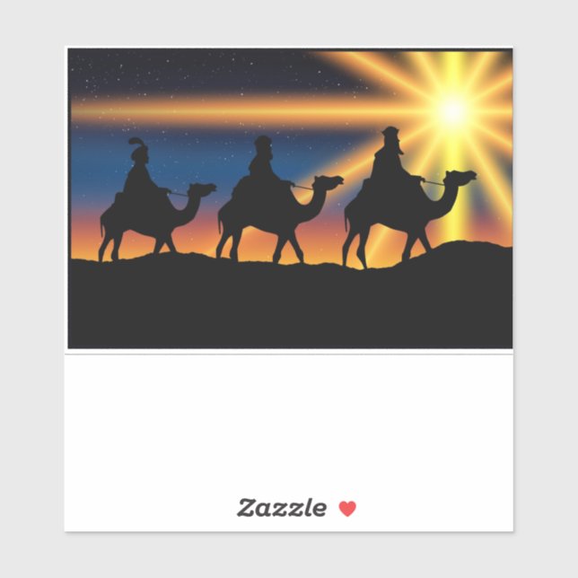 Adesivo Estrela de Belém - Nascimento do Cristo (Folha)