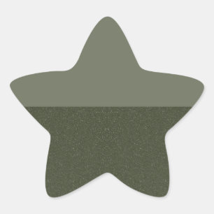 Adesivo Estrela de Duas Cores Verde Musgo – Person