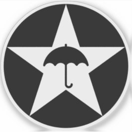 Adesivo Estrela de Pluviófilo v2 (branca)