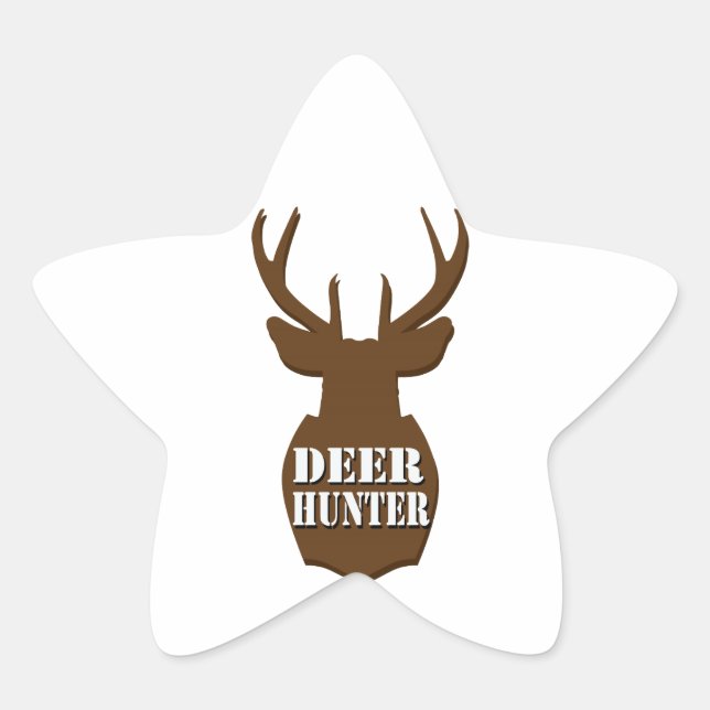 Adesivo Estrela Deer Hunter (Frente)