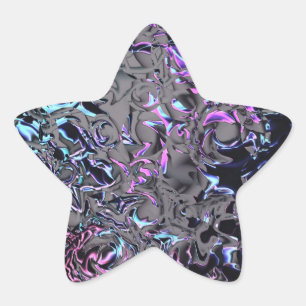 Adesivo Estrela Desastre de anos 80