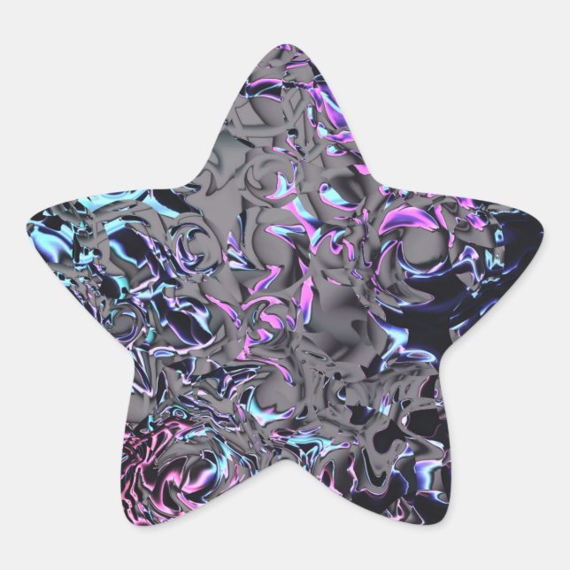 Adesivo Estrela Desastre de anos 80 (Frente)