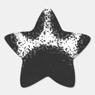 Adesivo Estrela Desenho de Pata Cão