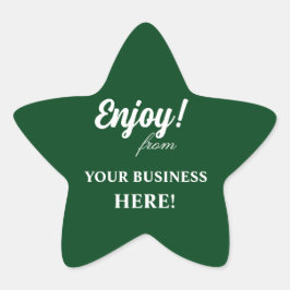 ADESIVO ESTRELA DESFRUTA DE VINHOS