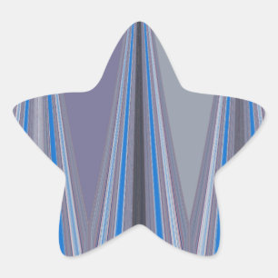 Adesivo Estrela Design Azul legal