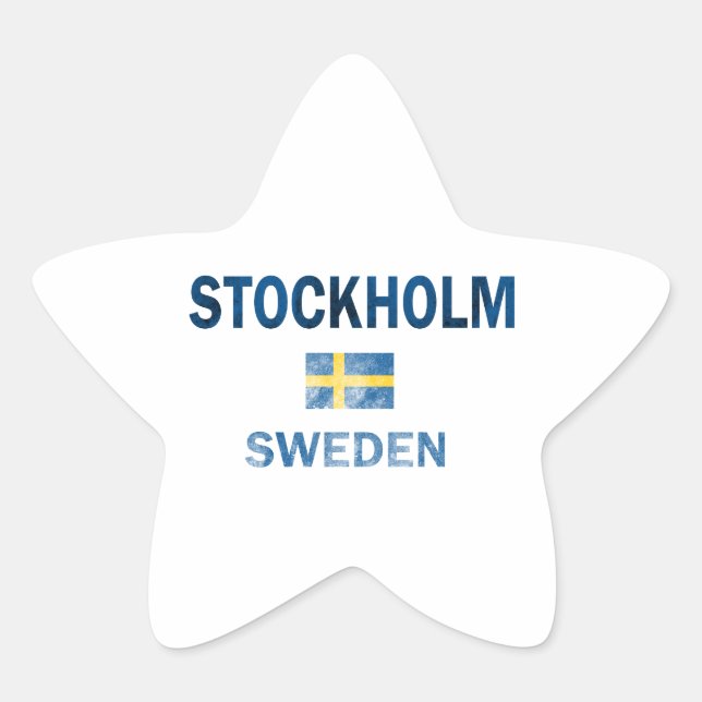 Adesivo Estrela Designs de Suecia Estocolmo (Frente)