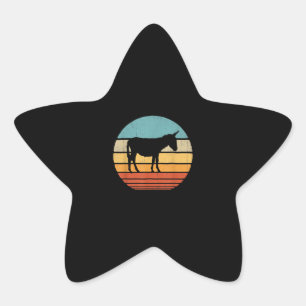 Adesivo Estrela Donkey Lover Gift   Ideias de presentes na explora