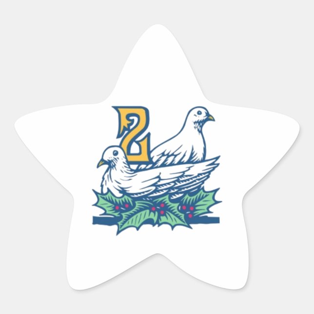 Adesivo Estrela Duas Turfeiras (Frente)