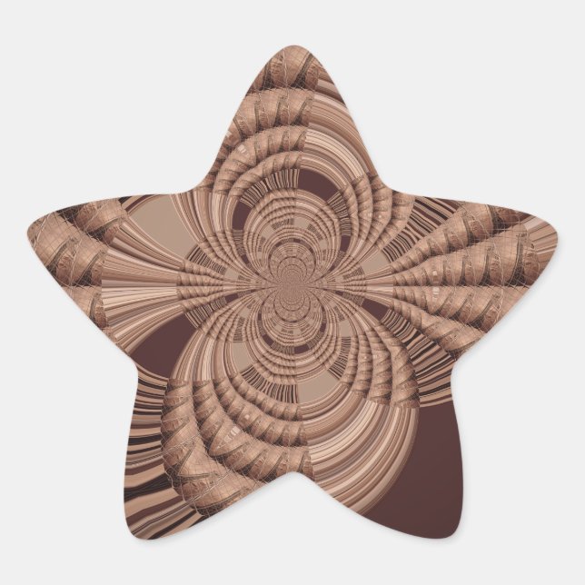 Adesivo Estrela Earthy Hakuna Matata Art Impressão (Frente)