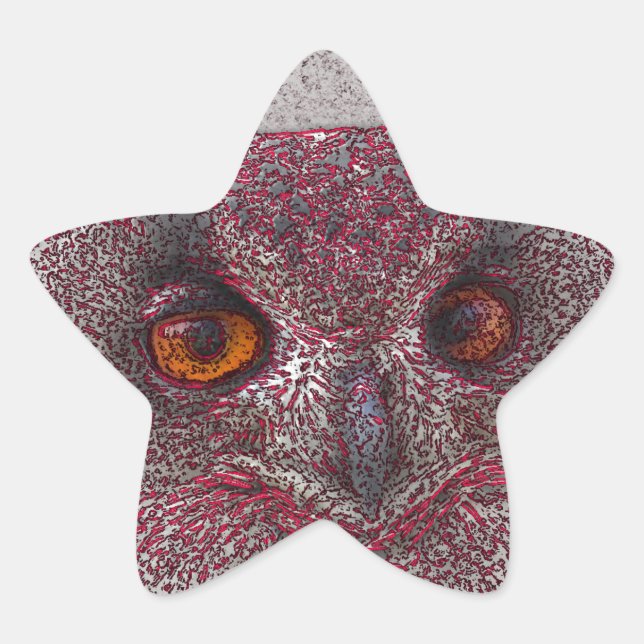 Adesivo Estrela Eethal Owl (Frente)