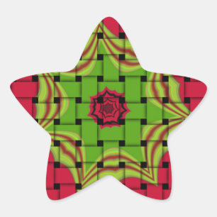 Adesivo Estrela Elegante africano Lovely vetorial impressão