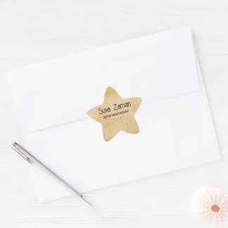 Adesivo Estrela Elegante Simples Fofo Aniversário de 20 Anos