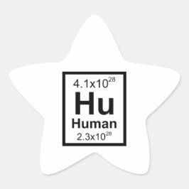 Adesivo Estrela Elemento humano